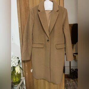 Ann Taylor Camel Trench Coat